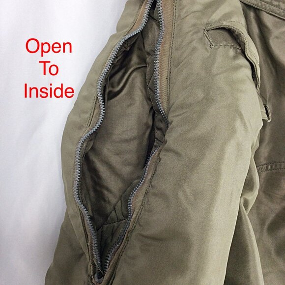 VTG USAF Trousers Air Crew Heavy Pants Type F-1 Size 42 Military Flight Thermal - Picture 10 of 15